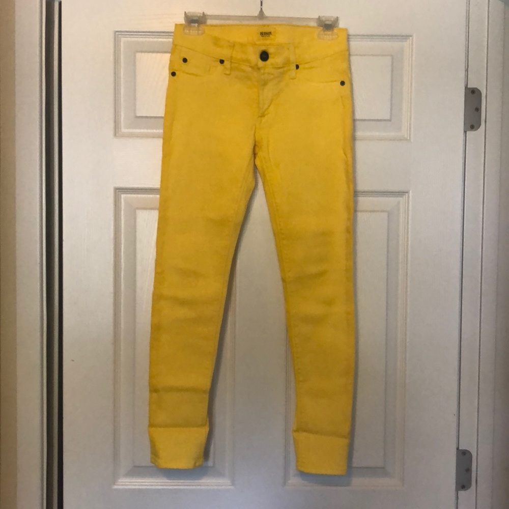 Yellow Hudson Jeans